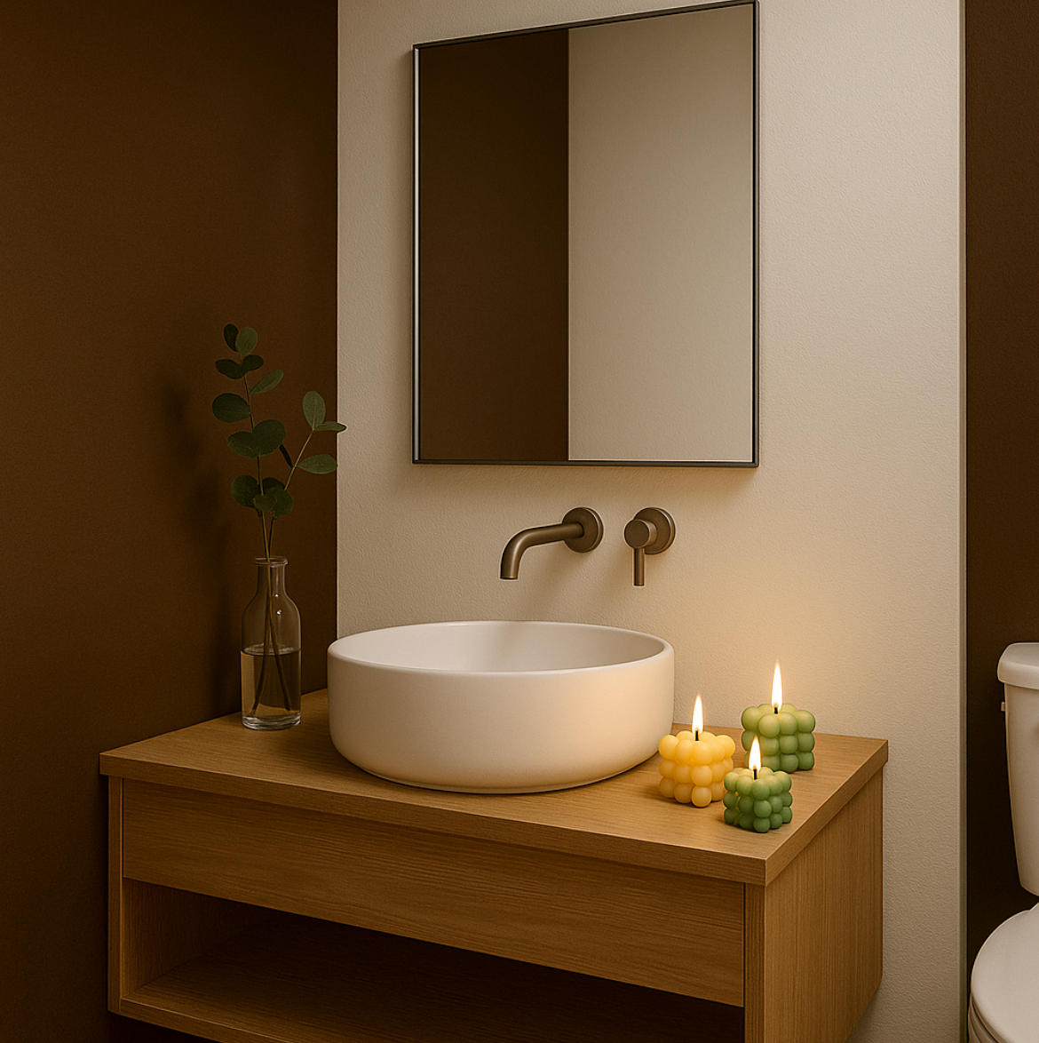 Bubble Cube Aromatherapy Candle – Aesthetic Home Décor & Gift Idea