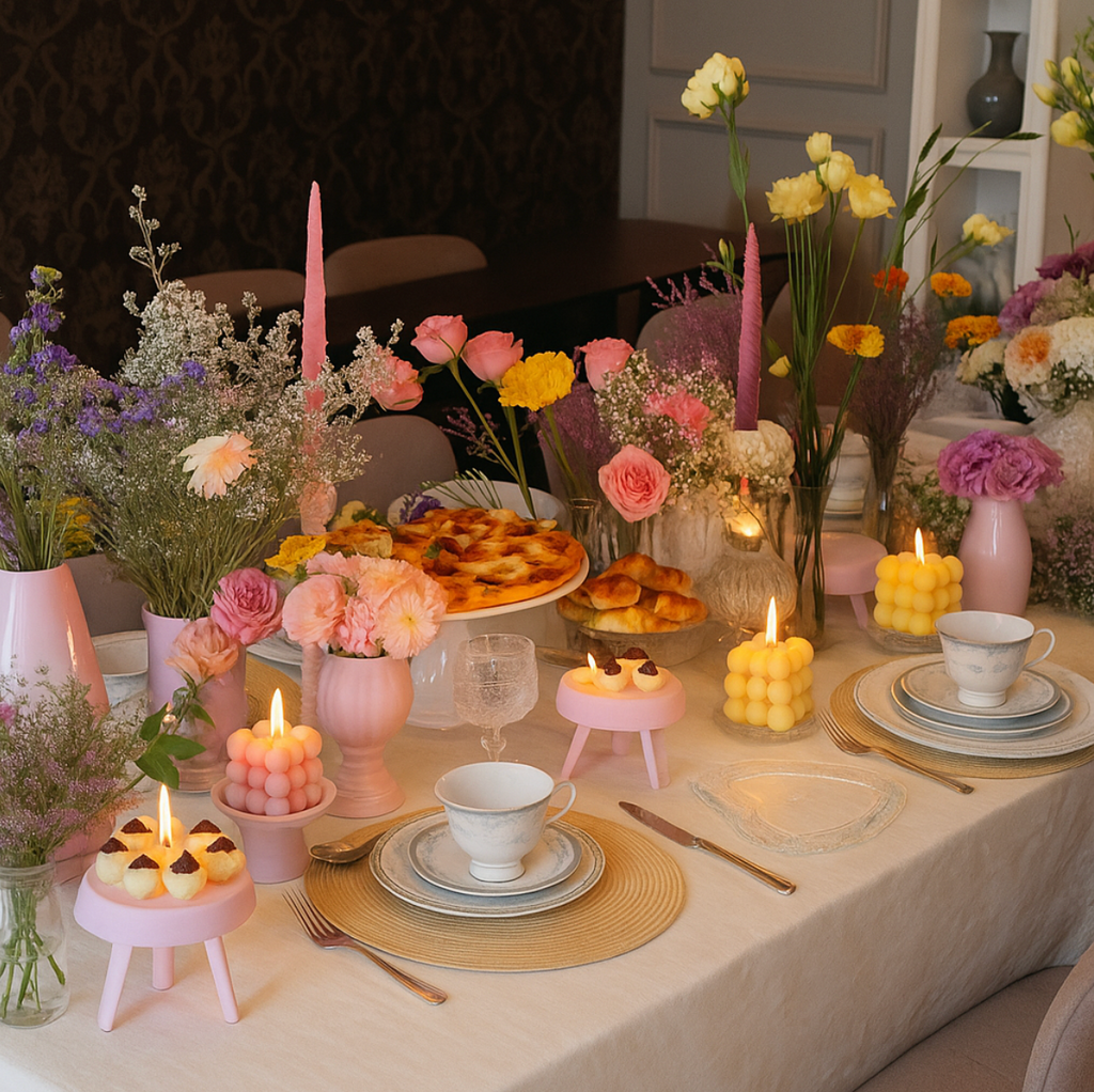 Bubble Cube Aromatherapy Candle – Aesthetic Home Décor & Gift Idea