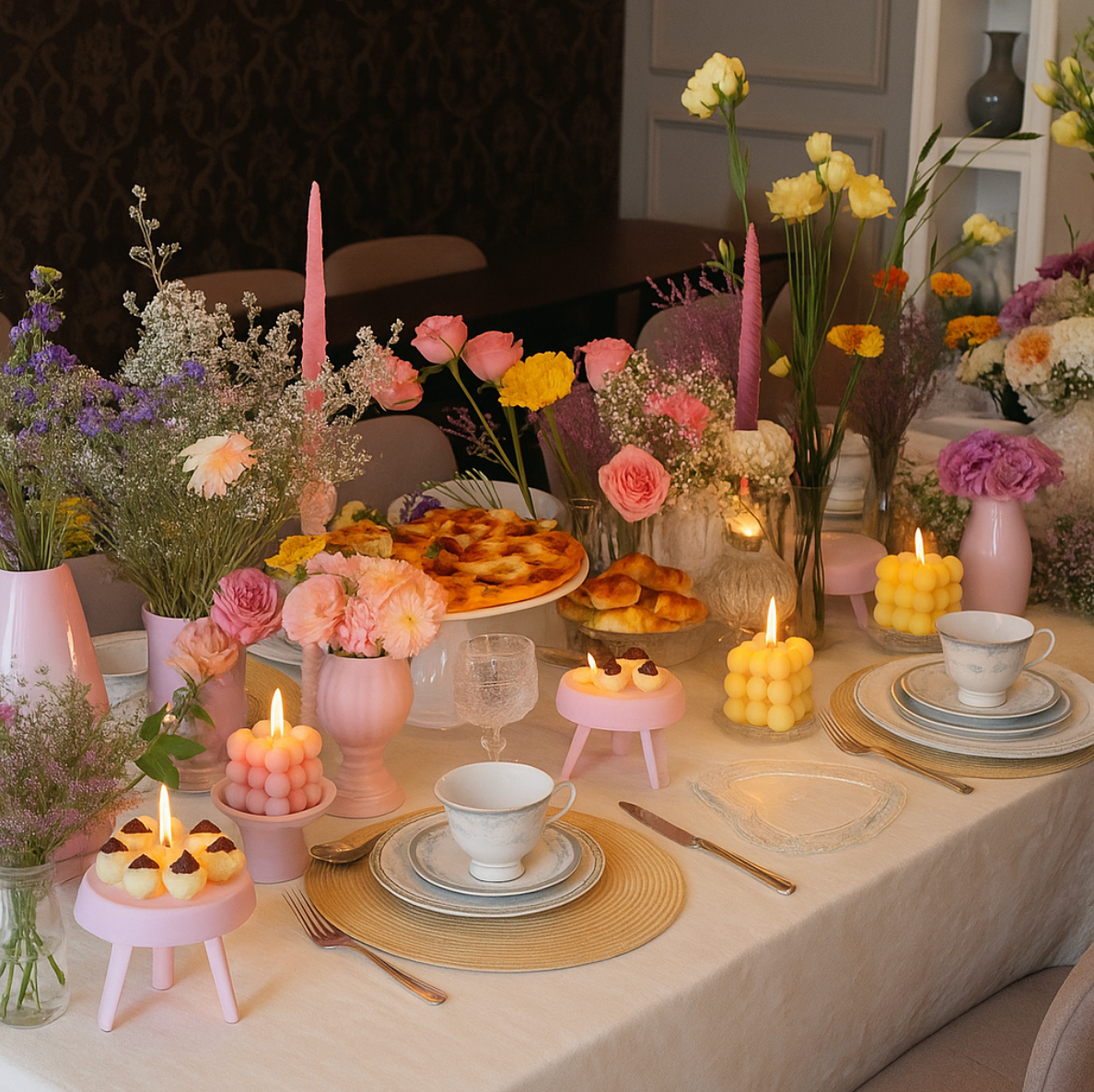 Bubble Cube Aromatherapy Candle – Aesthetic Home Décor & Gift Idea